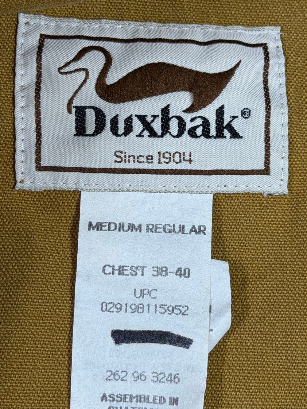Duxback Men Medium Tan Hunting Zip Front Vest Outdoor Field Shooting Sportswear